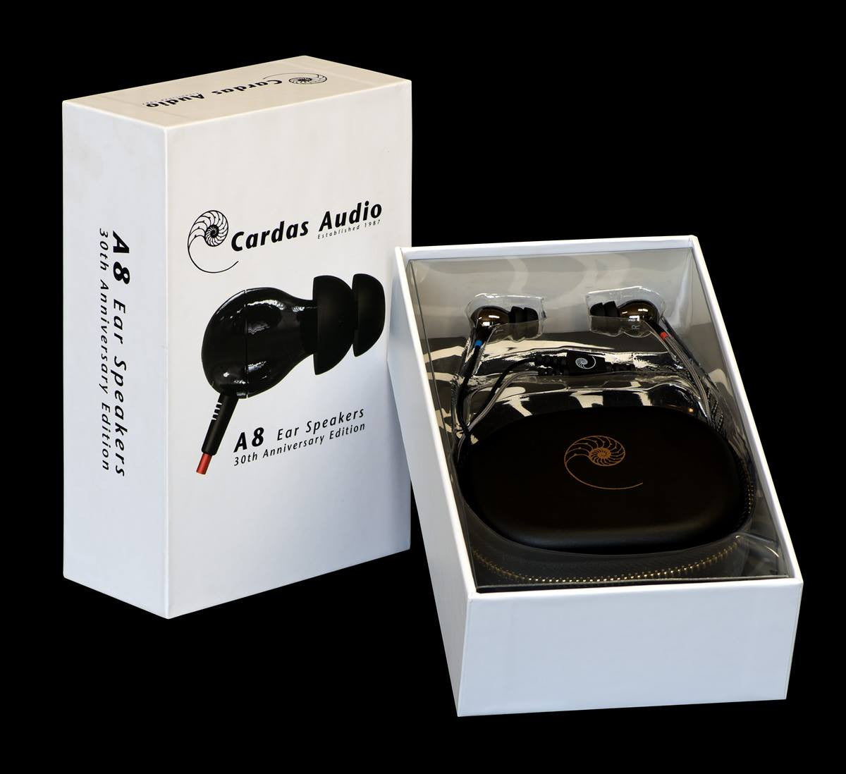 Cardas A8 30th Anniversary Edition High-Fidelity In-Ear Headphones with Premium Sound Quality - Perfect for Audiophiles, Music Lovers & Studio Monitoring