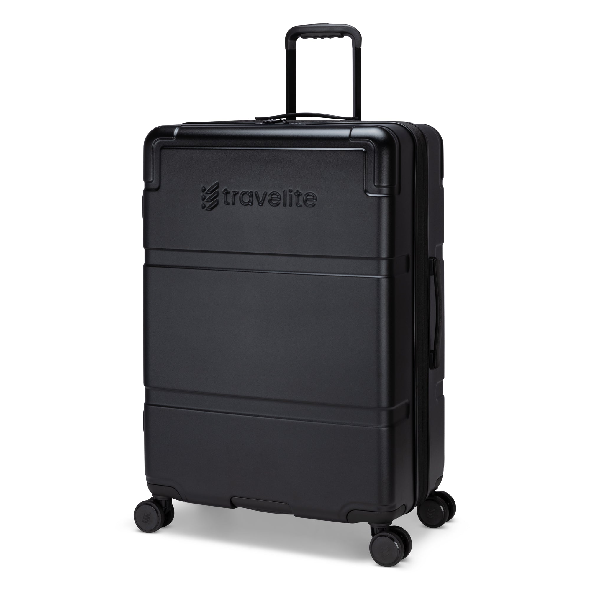 Travelite Expandable Polycarbonate Spinner Luggage - Large Lightweight Suitcase for Business Travel & Vacation | Durable & Stylish Carry-On