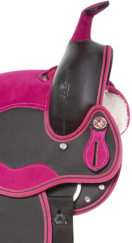 Premium Synthetic Western Horse Saddle 14