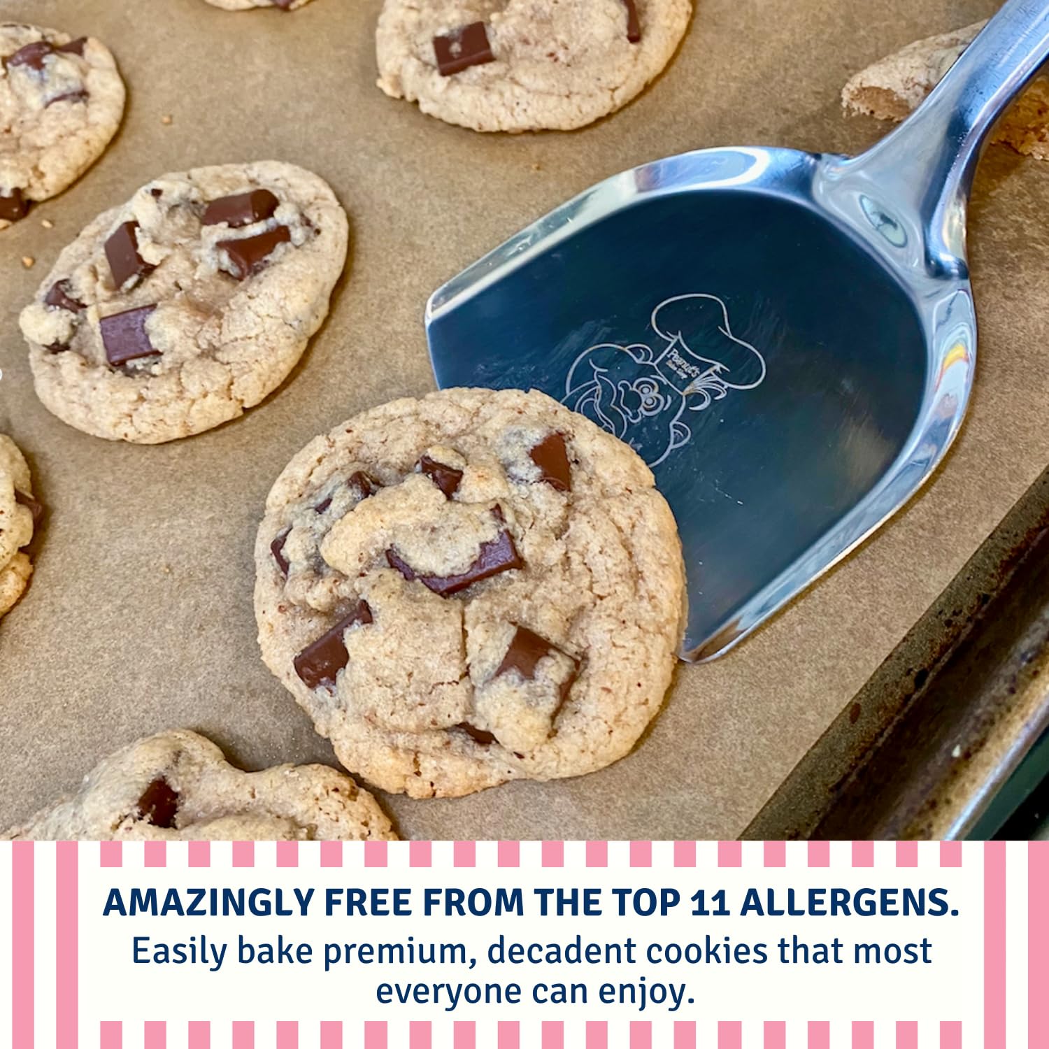 Peanut's Bake Shop Vegan Gluten-Free Cookie Mix Variety Pack - 3 Pack | Non-GMO, Kosher, Plant-Based Baking Mix for Healthy Desserts | Perfect for Holidays, Gifts & Family Baking Activities