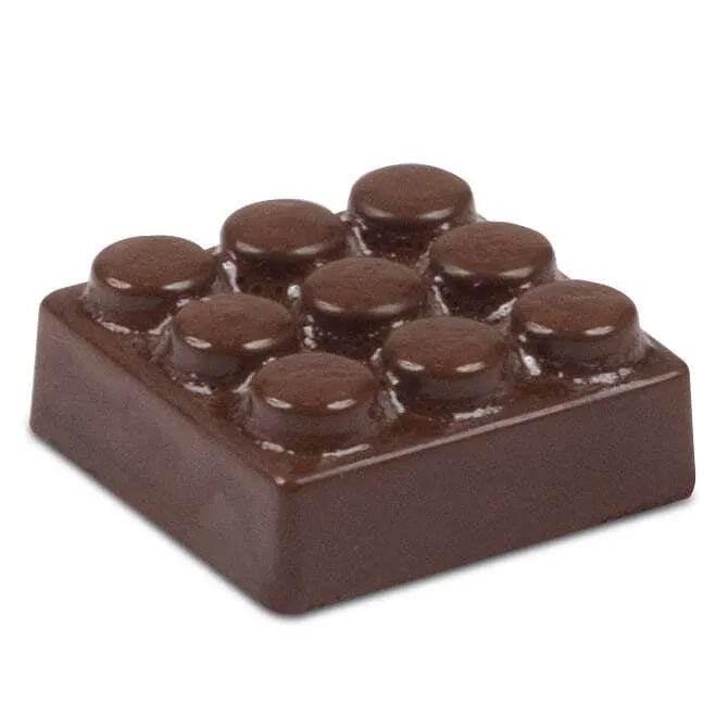 24-Piece Toy Block Chocolate Mold Set - DIY Candy Making for Kids, Birthday Parties & Holiday Treats | BPA-Free Silicone Baking Molds for Chocolate, Candy, Soap & Crafts