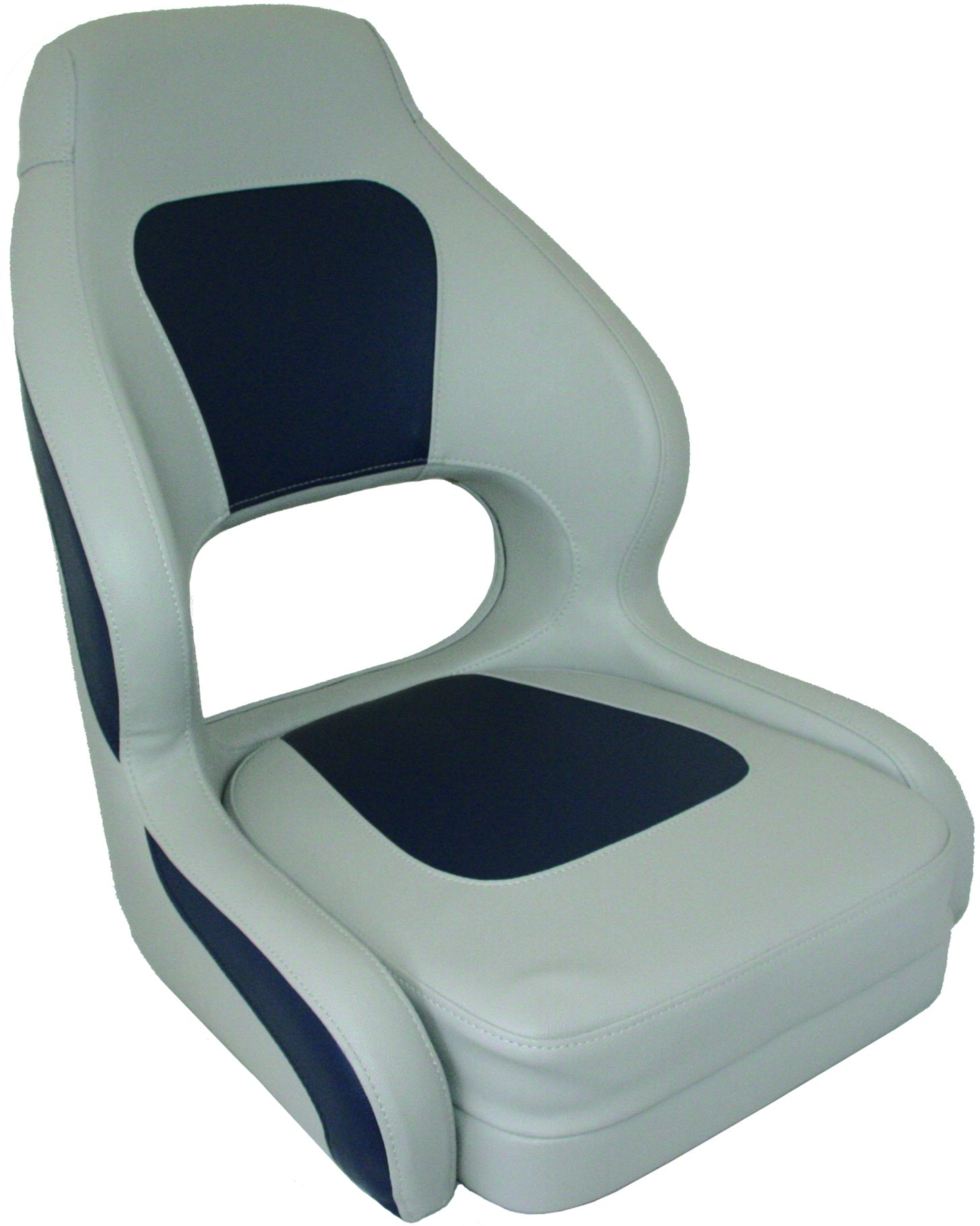 Axis M52 Compact Seat Light Grey / Dark Blue - Ergonomic Office Chair for Home & Workspace - Perfect for Gaming, Studying & Remote Work