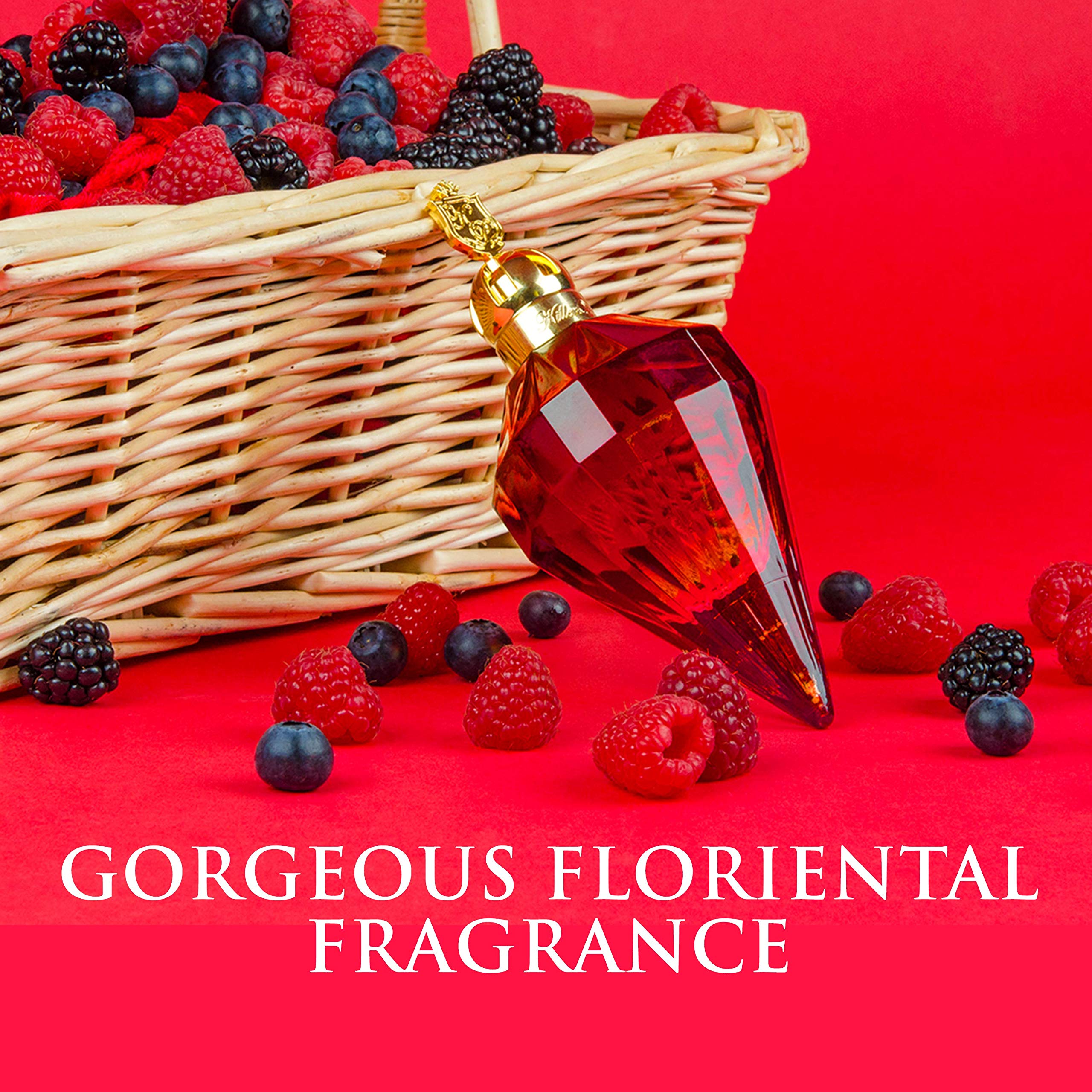 Katy Perry Killer Queen Eau de Parfum for Women - 1 Fl Oz / 30ml Luxury Perfume, Floral Fruity Fragrance with Notes of Plum, Bergamot & Dark Chocolate - Perfect for Date Night, Parties & Special Occasions