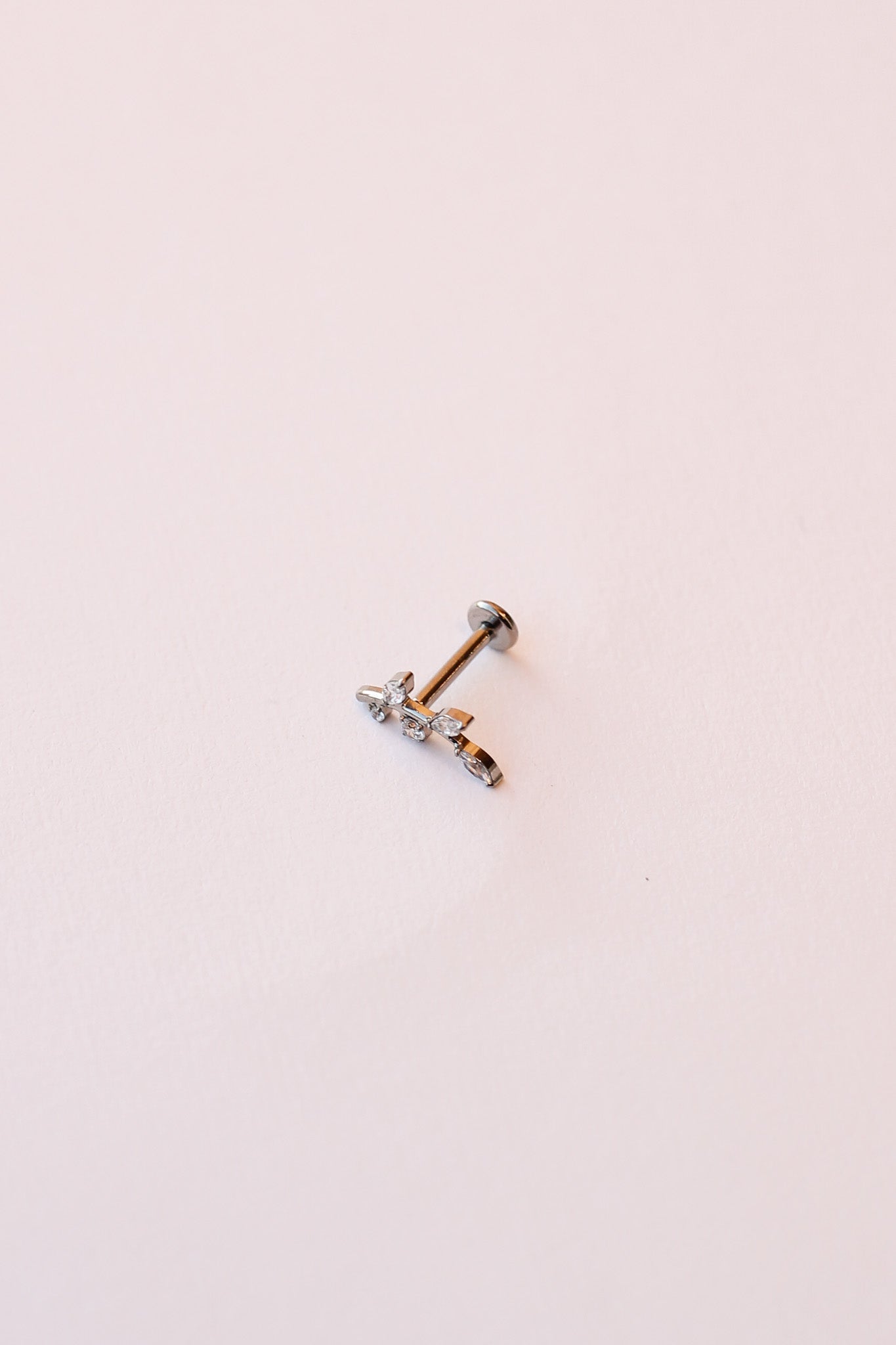 Eden Flat Back Stud Earrings for Women - Hypoallergenic Stainless Steel Ear Studs - Perfect for Everyday Wear, Work, and Special Occasions