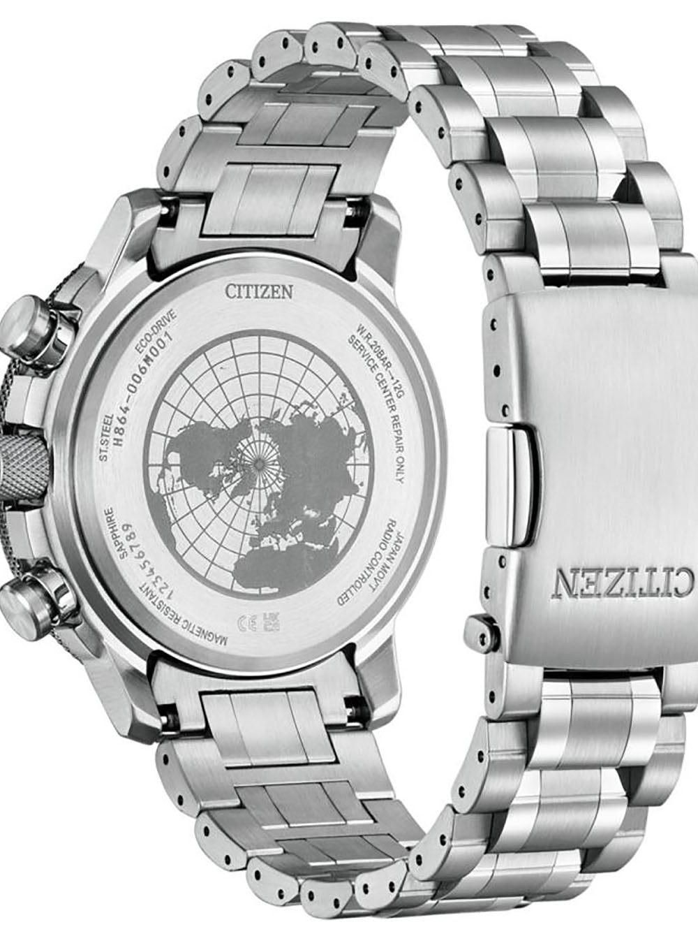 CITIZEN PROMASTER SKY Eco-Drive Geo Trekker BY3006-53E Men's Watch - Japanese Movement, JDM - Perfect for Outdoor Adventures & Travel