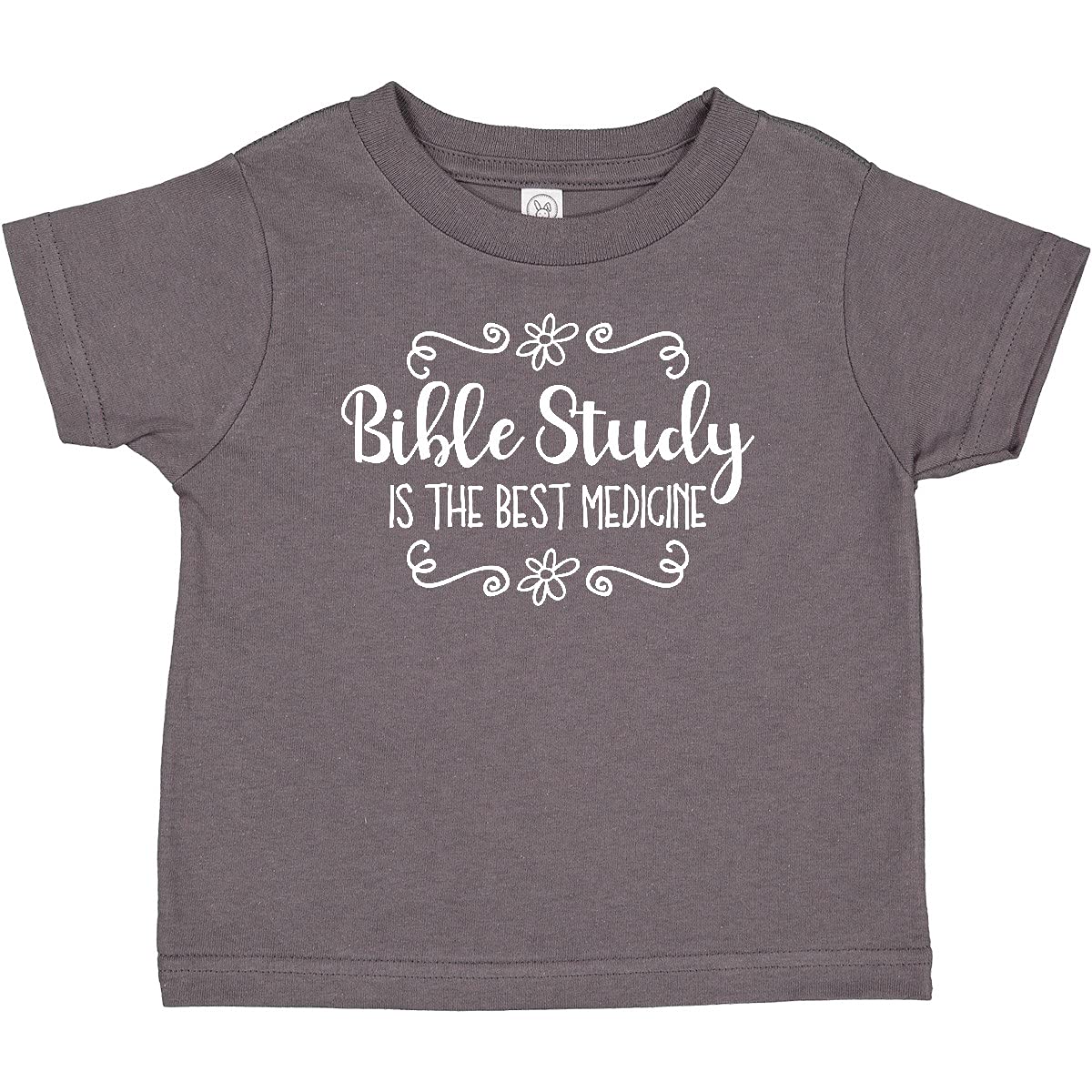 Bible Study Best Medicine Baby T-Shirt for Christian Kids