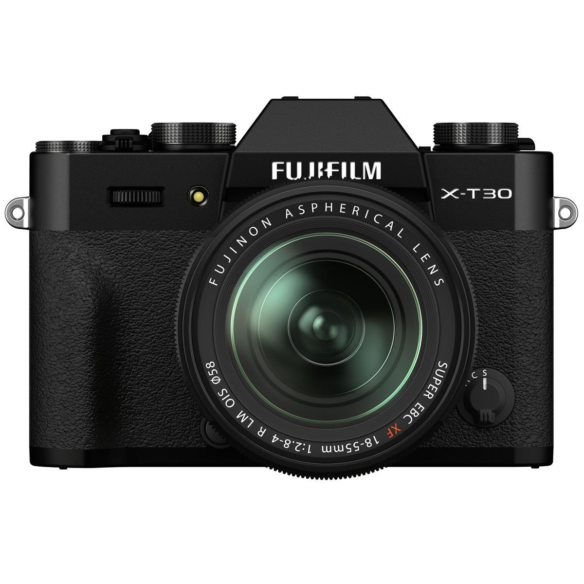 Fujifilm X-T30 II Mirrorless Digital Camera with XF 18-55mm Lens Kit (Black) - Perfect for Travel Photography, Vlogging & Street Shooting