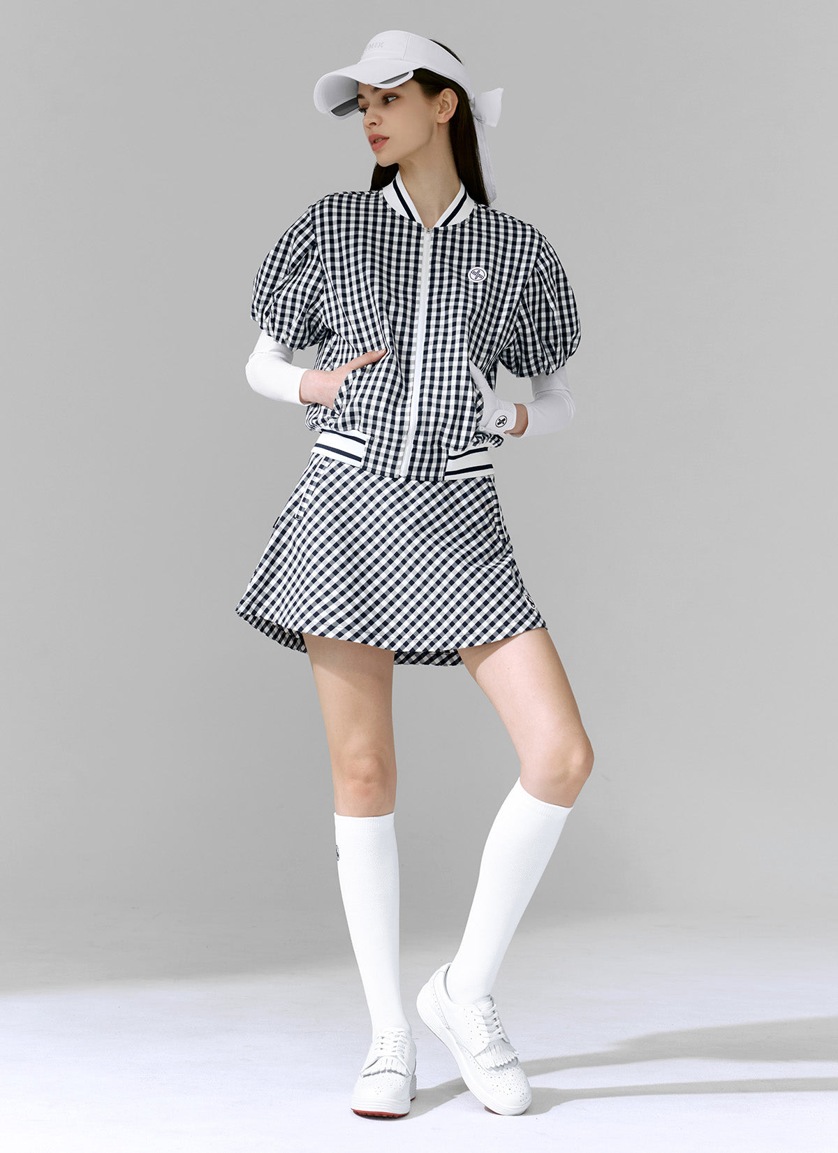 Stylish Check Flare Skirt for Women - Trendy Plaid A-Line Skirt | Perfect for Office, Party & Casual Outfits