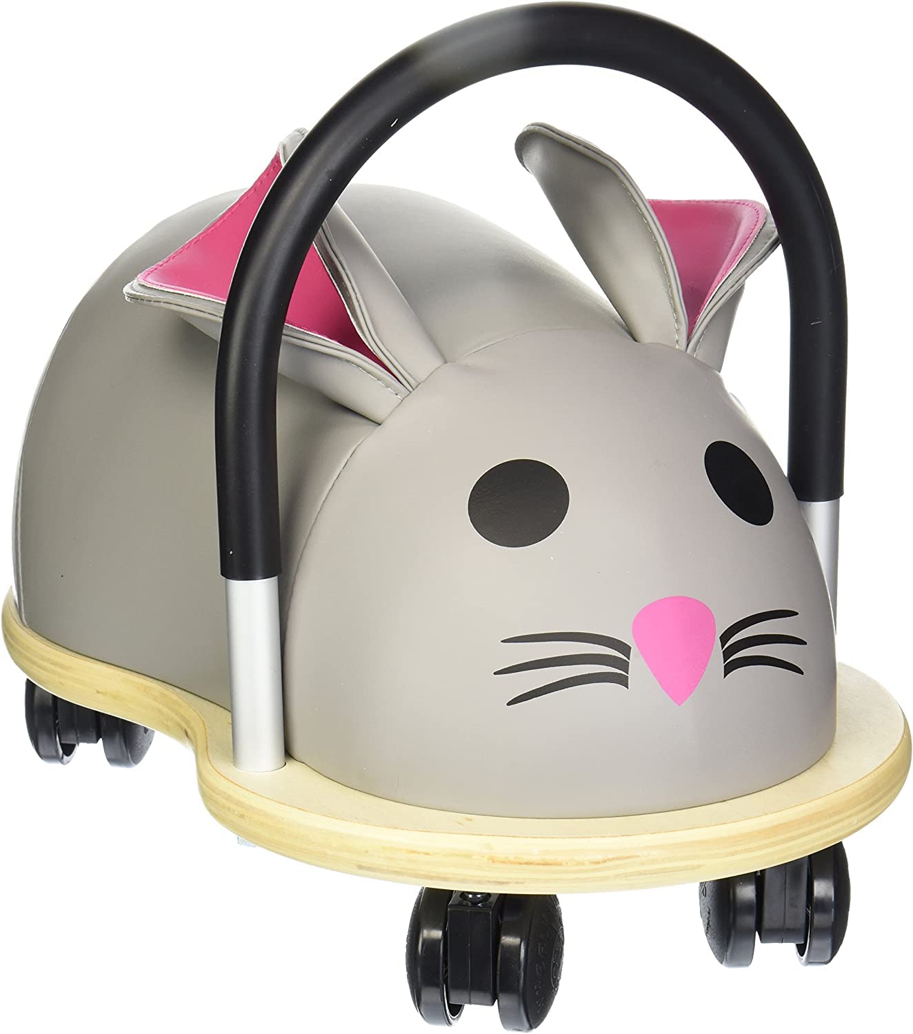Prince Lionheart Wheely Ride-On Toy for Kids - Multi-Directional Casters, Balance Training & Motor Skills Development - Mouse Design for Toddlers 1-3 Years | Perfect for Indoor Playrooms & Outdoor Backyard Fun