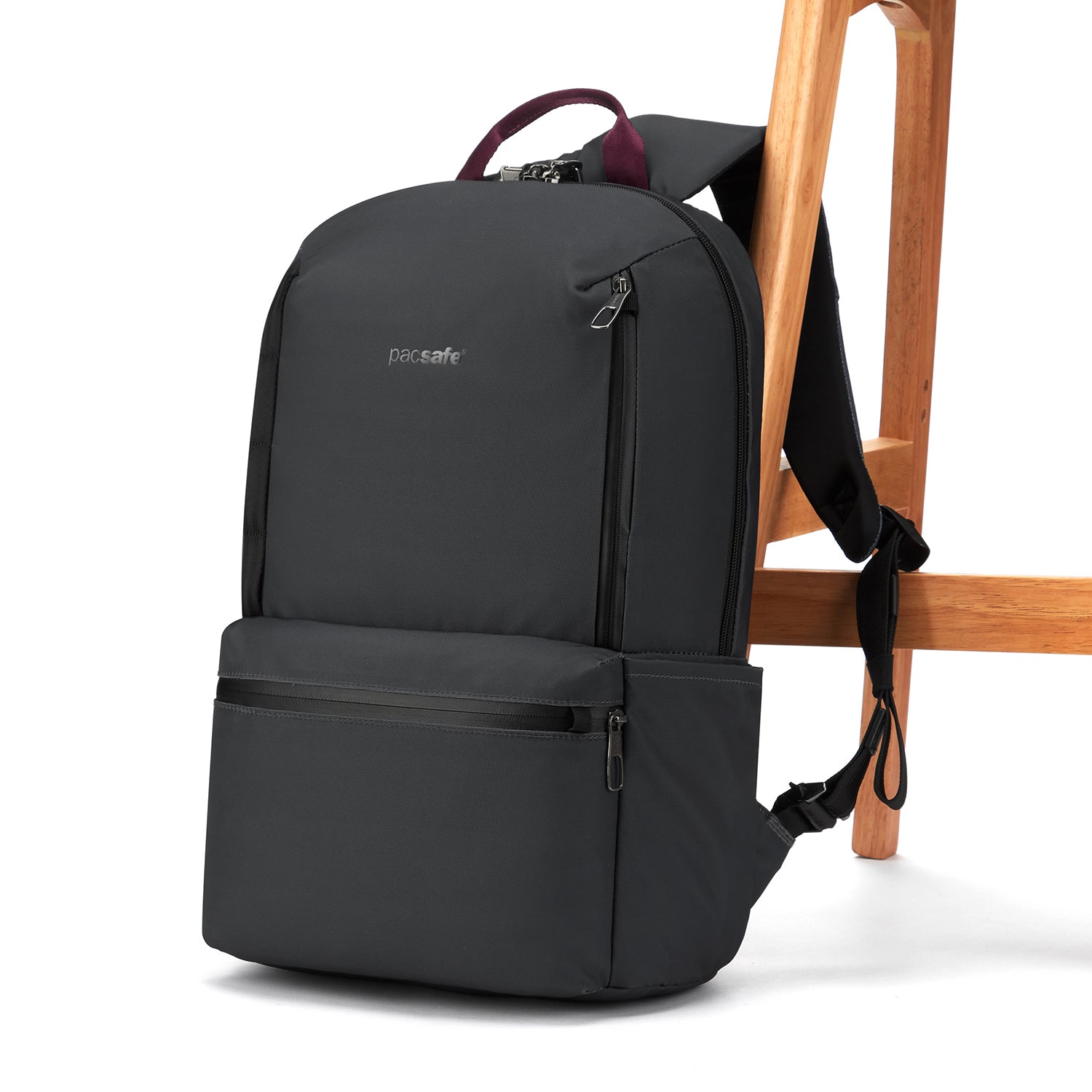 Pacsafe Metrosafe X Anti-Theft 20L Recycled Backpack - Secure Travel & Commuter Backpack for Laptops, Work & Urban Adventures