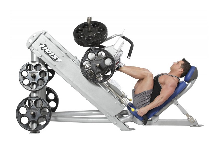 Hoist Angled Linear Leg Press Machine (CF 3355) - Professional Gym Equipment for Home & Commercial Use - Build Strength & Tone Legs