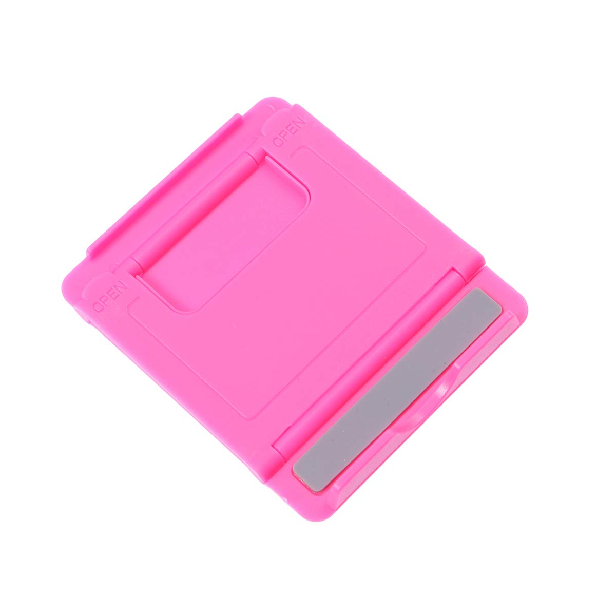 UKCOCO Tablet Stand & Phone Holder - Adjustable Kickstand for iPad, iPhone, Samsung - Portable Desktop Mount for Office, Home, Kitchen (Pink) - Perfect for Video Calls, Reading, Cooking & Hands-Free Viewing