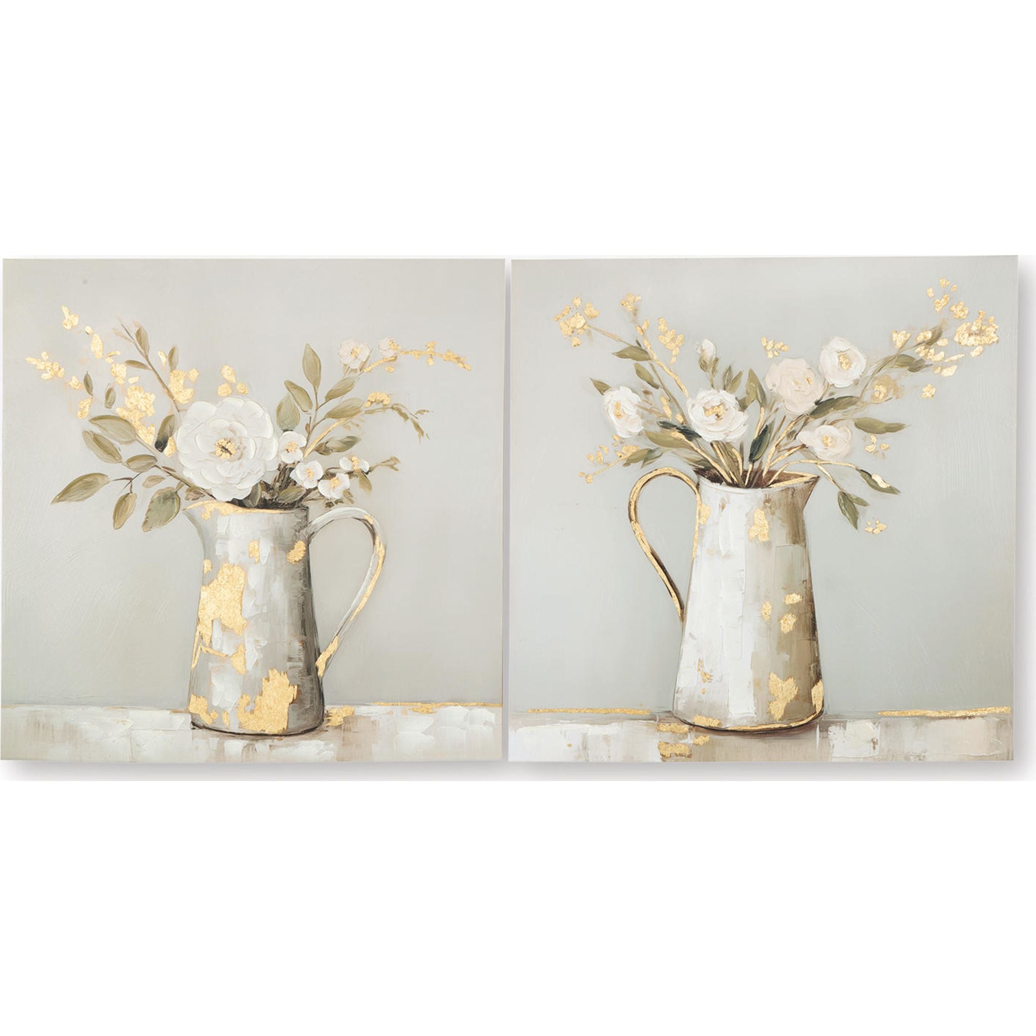 Amoryville Wall Art Set of 2 - 30x30 Inches Modern Canvas Prints for Living Room, Bedroom & Office Decor - Perfect Home & Gift Idea