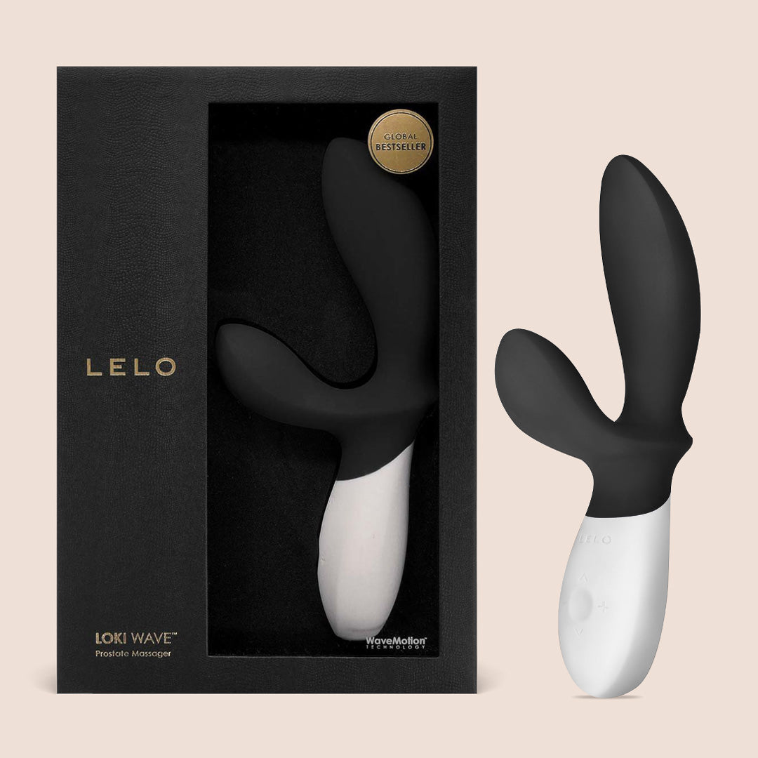 LELO LOKI Wave Rechargeable Prostate Massager with Come-Hither Motion - G-Spot & P-Spot Stimulation for Men - Perfect for Couples Play & Solo Pleasure