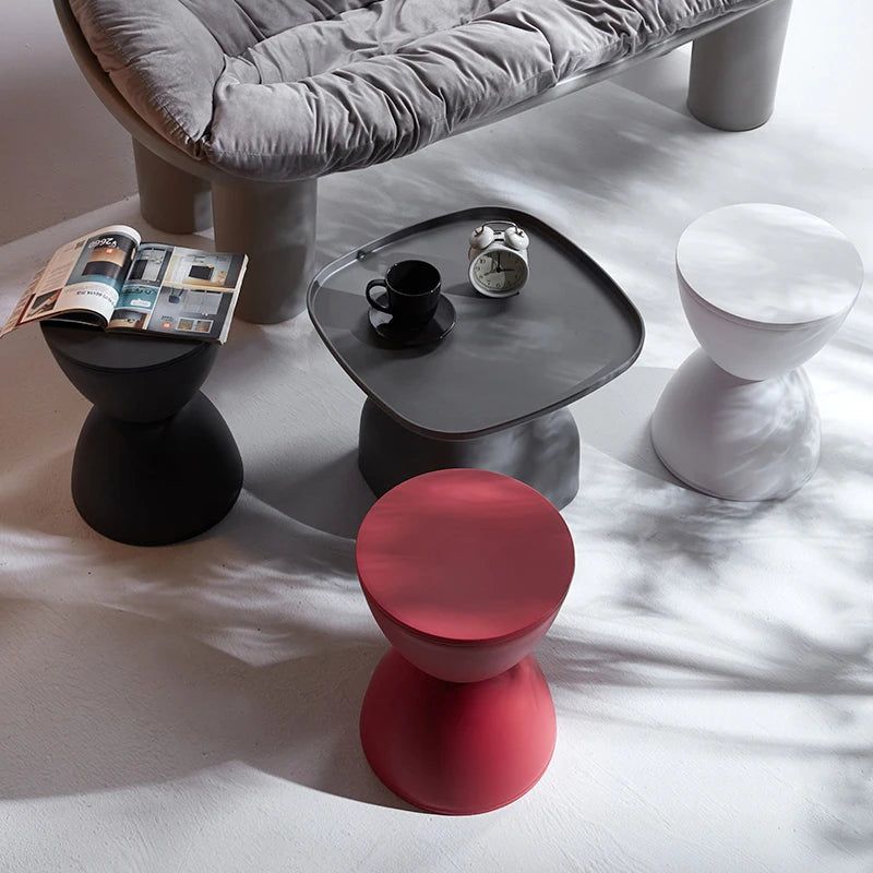 Modern Minimalist Stool - Sleek Designer Bar Stool for Kitchen, Dining Room & Home Decor - Aesthetic & Functional Seating for Small Spaces