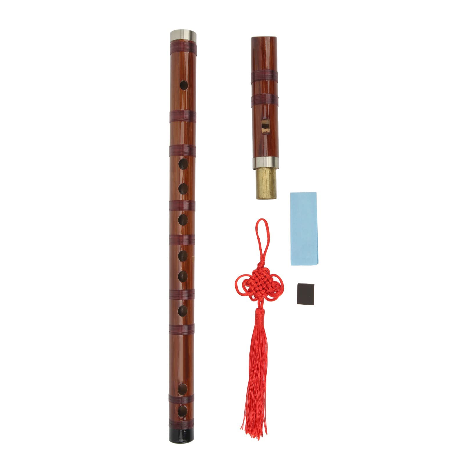 Professional Bamboo Recorder Flute - D Key Chinese Style Vertical Woodwind Instrument for Music Performance & Practice | Perfect for Beginners, School Bands & Traditional Music Ensembles