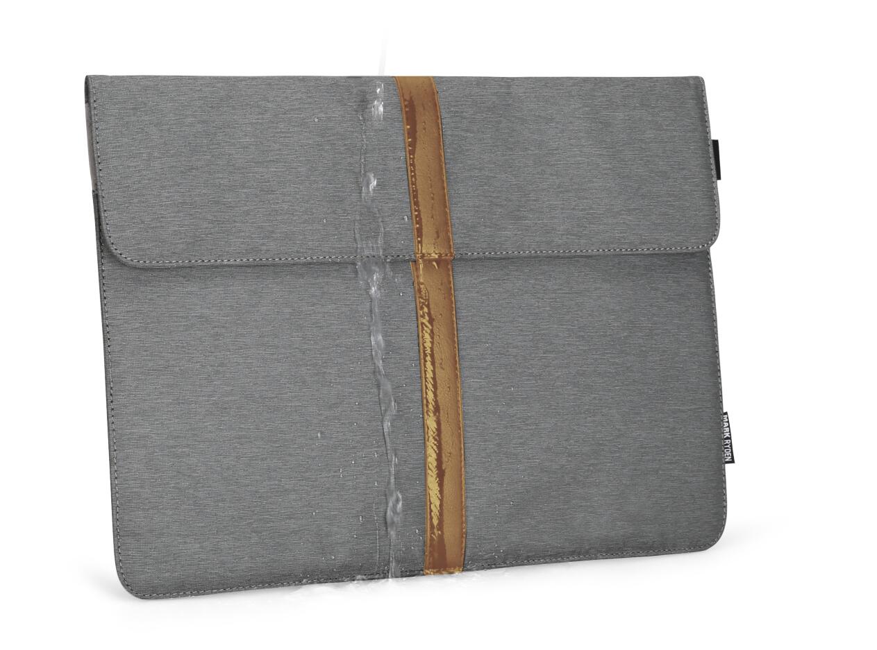 15.6 Inch Laptop Sleeve with Slide Pocket - Protective Neoprene Case for MacBook, Dell, HP - Perfect for Travel, Work & School