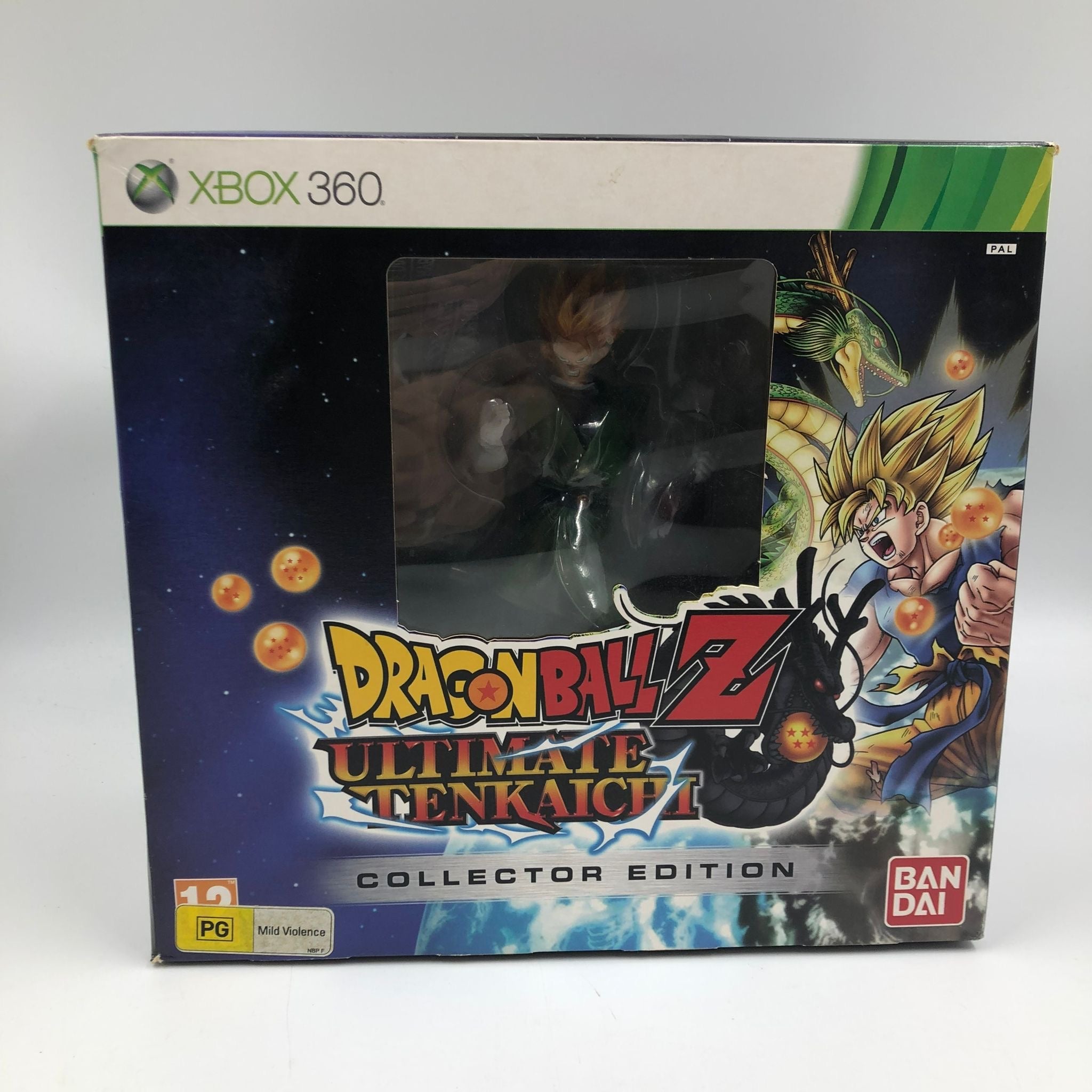 Dragon Ball Z Ultimate Tenkaichi Collector Edition Action Figure for Xbox 360 - Perfect for Gaming Displays, Anime Collections & DBZ Fan Gifts