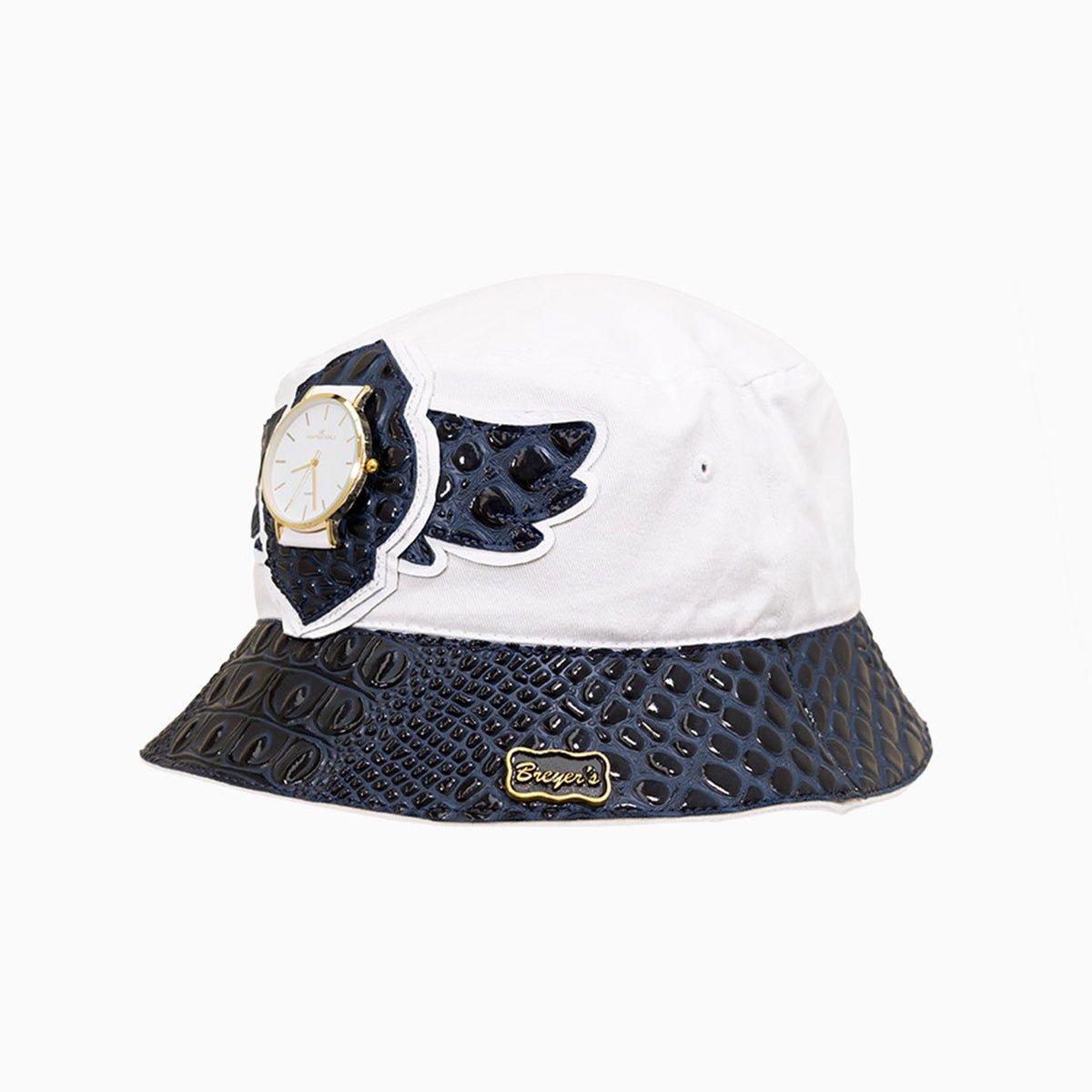 Breyer's Buck 50 Bucket Watch Hat - Waterproof & Adjustable Outdoor Sun Hat for Men & Women - Perfect for Fishing, Hiking, and Beach Activities