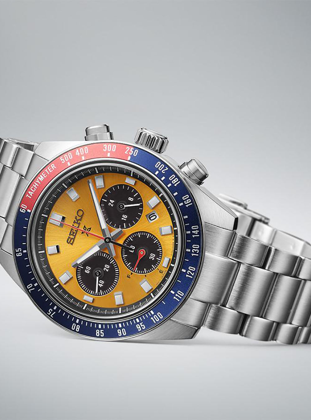 SEIKO Prospex Speedtimer Solar Chronograph Watch SBDL117 / SSC947 - 1969 Reinterpretation, Made in Japan - Perfect for Sports, Racing & Outdoor Adventures