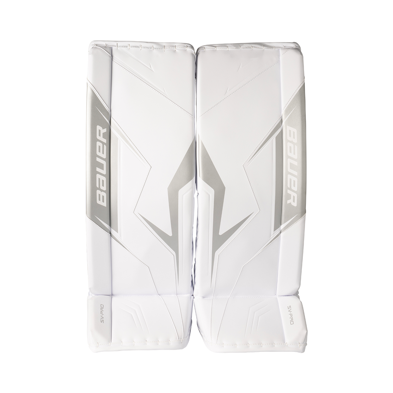 Bauer SV Pro Senior Hockey Goalie Leg Pads - Professional Ice Hockey Goalie Gear for Goaltenders - Perfect for NHL, College, and Youth Hockey Games