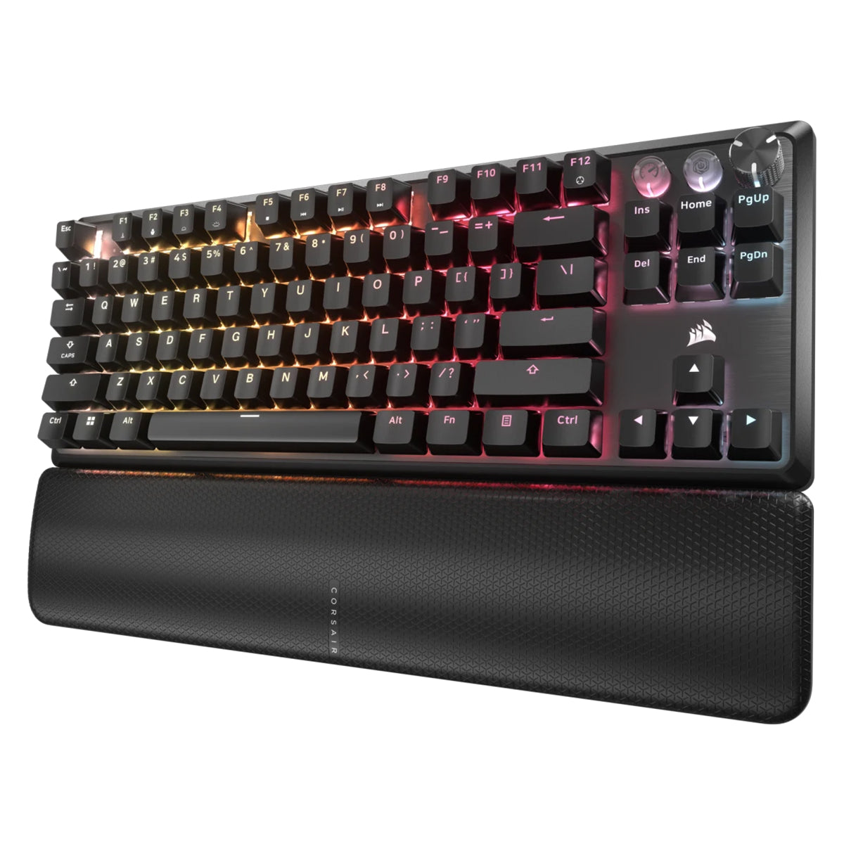 Corsair K70 Pro TKL Hall Effect Gaming Keyboard - Magnetic Switch, Black - Perfect for Competitive Gaming & Professional Typing