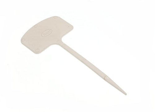 1,000 Pack White Plastic Plant Tee T Labels - 135mm Plant ID Tags for Gardening, Nursery & Greenhouse Organization