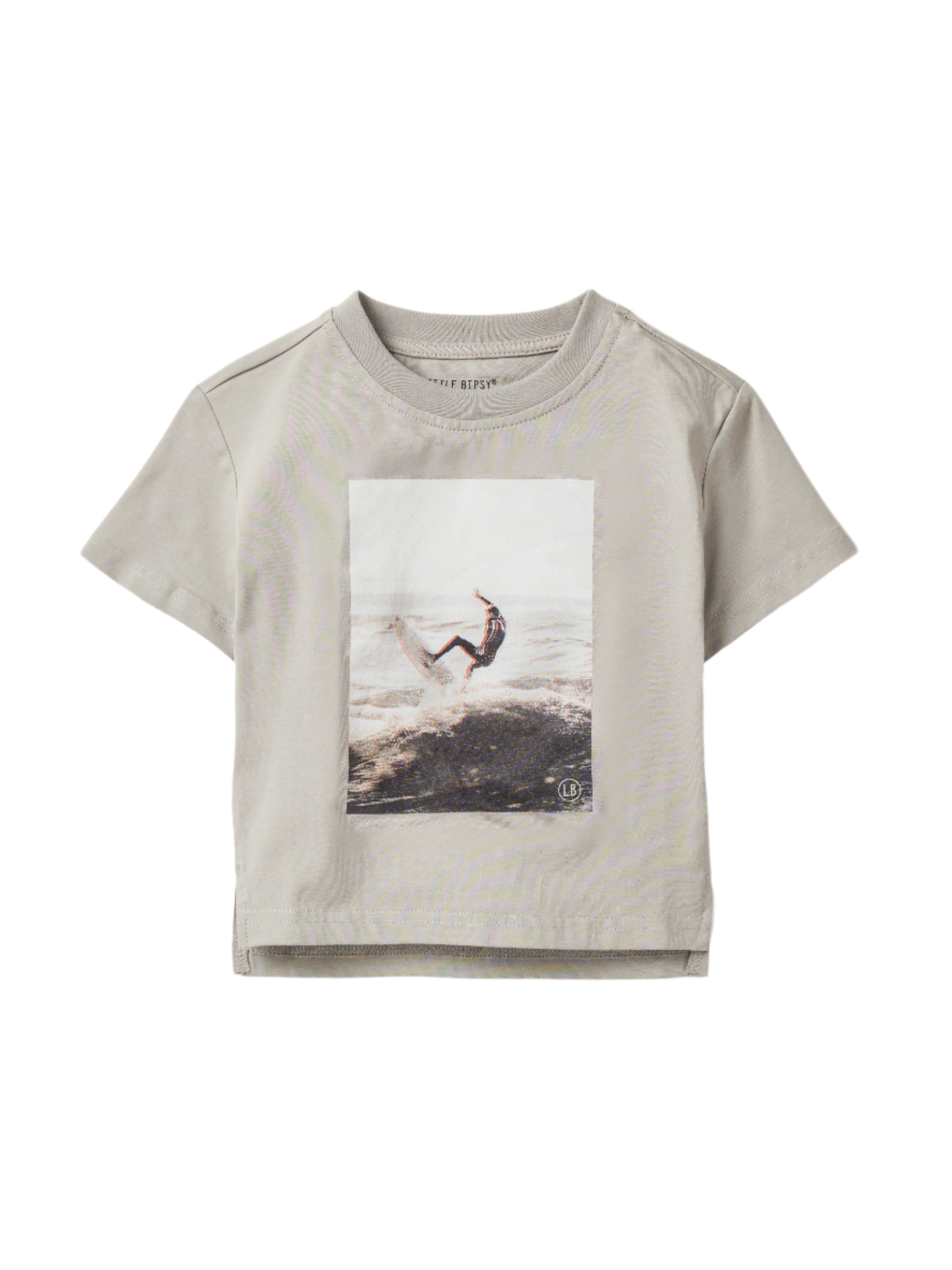 Catching Waves Tee - Soft Cotton Charcoal T-Shirt for Surfing, Beach & Casual Wear | Men's & Women's Surf Style Apparel