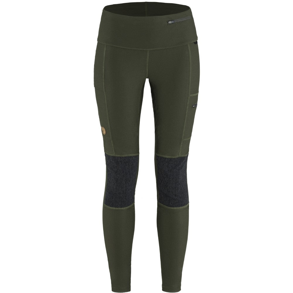 Fjällräven Abisko Trekking Tights for Women - Lightweight Hiking Pants with Stretch & Durability - Perfect for Outdoor Adventures, Camping & Trail Running