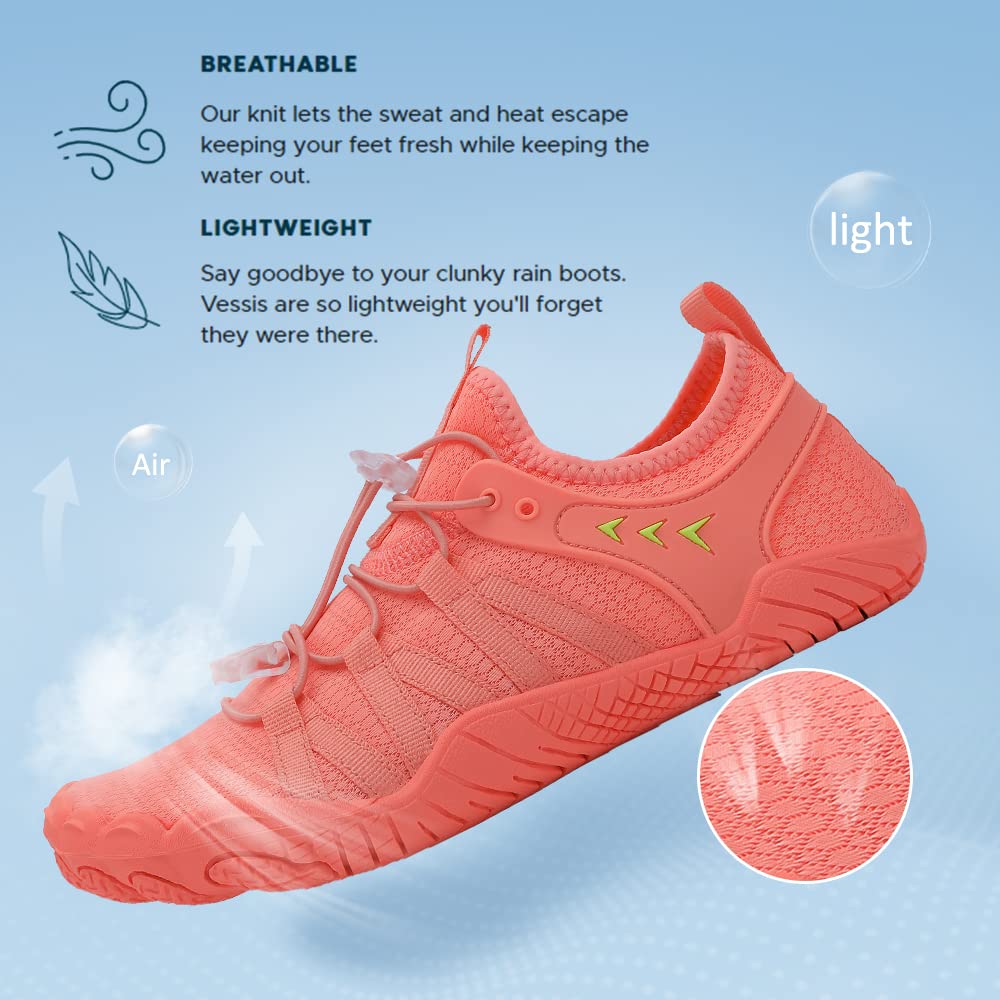 Best Water Shoes for Women & Men - Quick Dry Swim Shoes for Beach, Pool, Surf & Yoga - Barefoot Aqua Socks for Water Park, River & Outdoor Activities