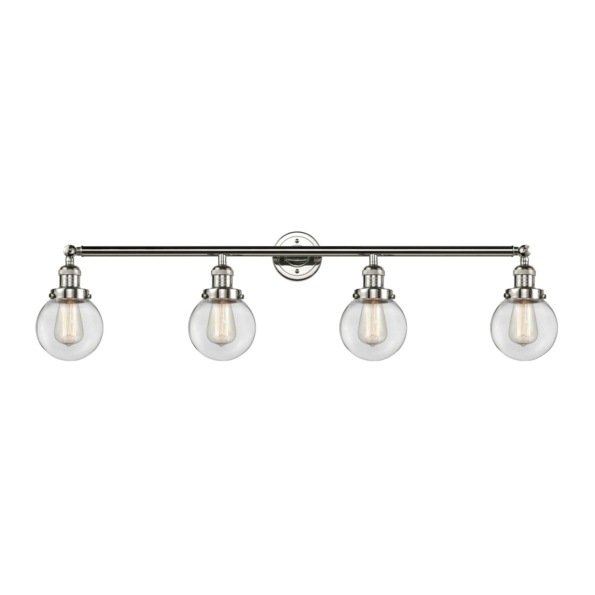 Franklin Restoration Collection 4-Light Bathroom Vanity Light Fixture - Elegant Modern Design for Bathroom, Powder Room & Dressing Area Lighting