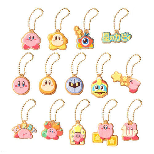 Kirby Dream Land 1.5 Inch Cookie Charm Keychain - Cute Anime Character Collectible for Nintendo Fans - Perfect for Backpacks, Keyrings & Gift Giving