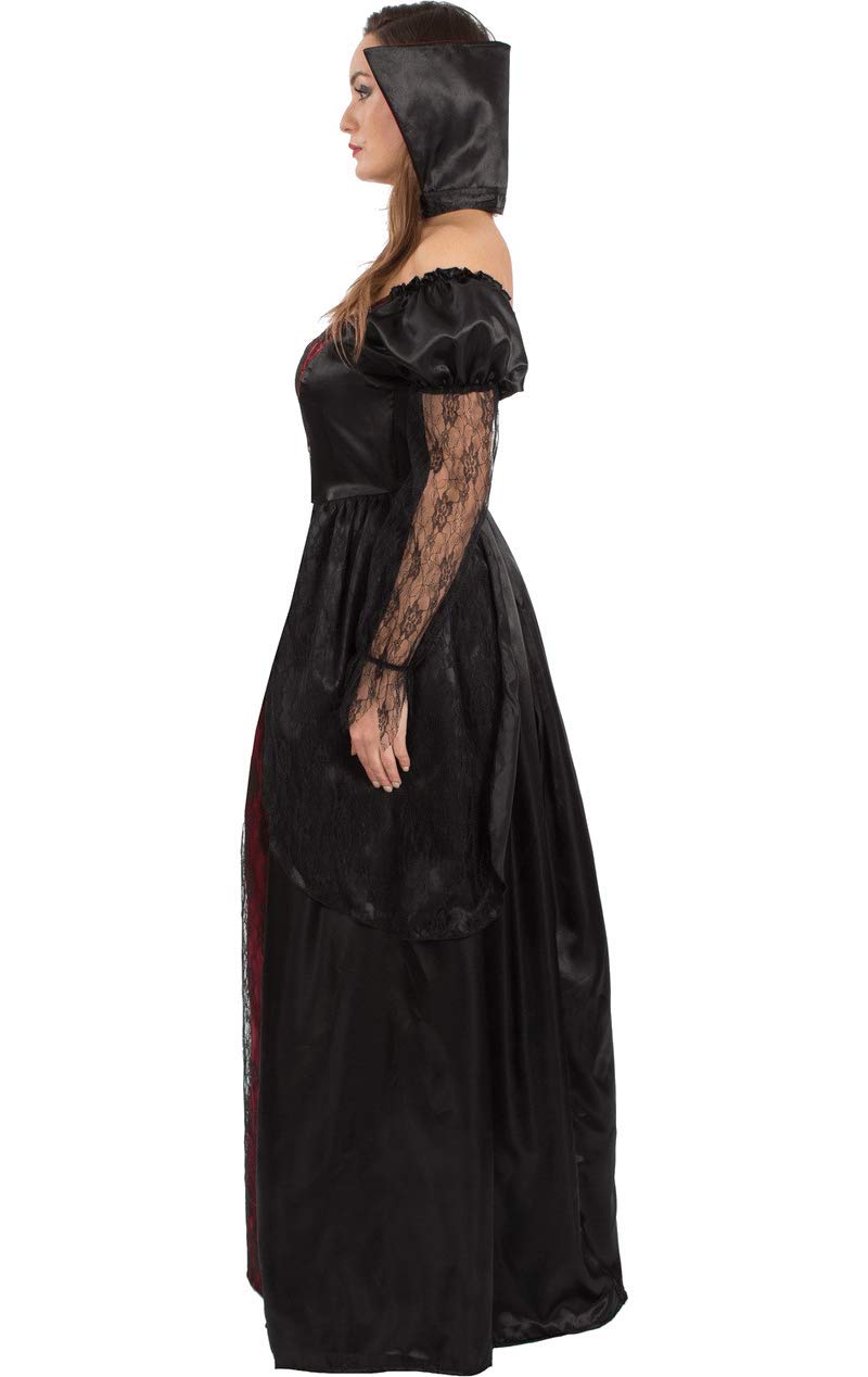 Sexy Adult Vampire Costume for Women - Gothic Halloween Party, Cosplay & Dress Up Outfit