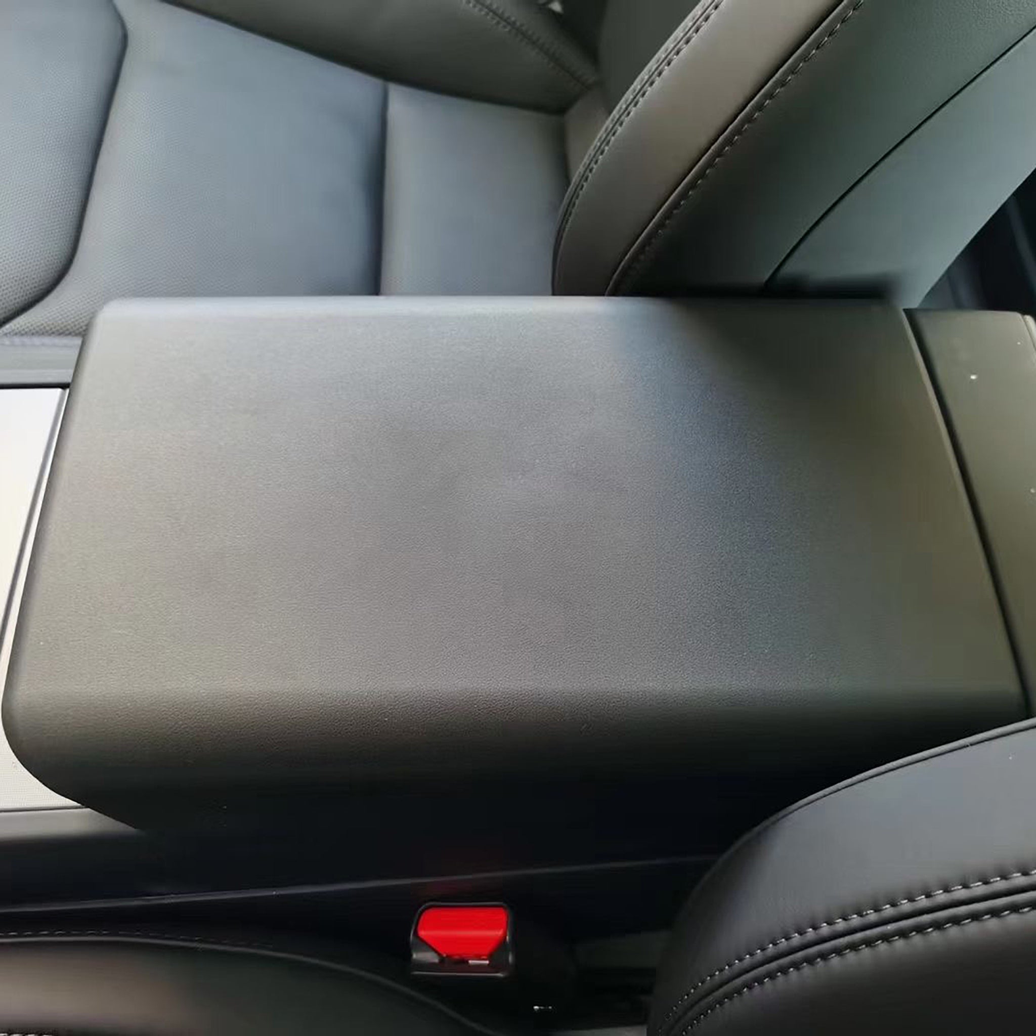 Tesla Model 3 & Y Armrest Box Cover (2024+ Model 3 & 2025+ Model Y) - Premium Center Console Organizer for Car Storage & Protection - Perfect for Daily Commute & Road Trips