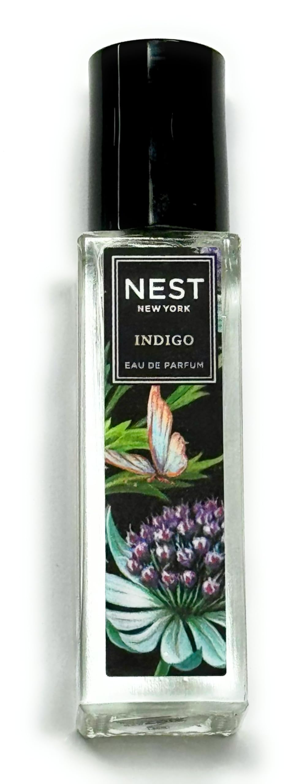 NEST Fragrances Indigo Rollerball Perfume - 0.2 Oz Travel Size Essential Oil for Women | Perfect for On-The-Go, Office, Date Night & Gift Giving