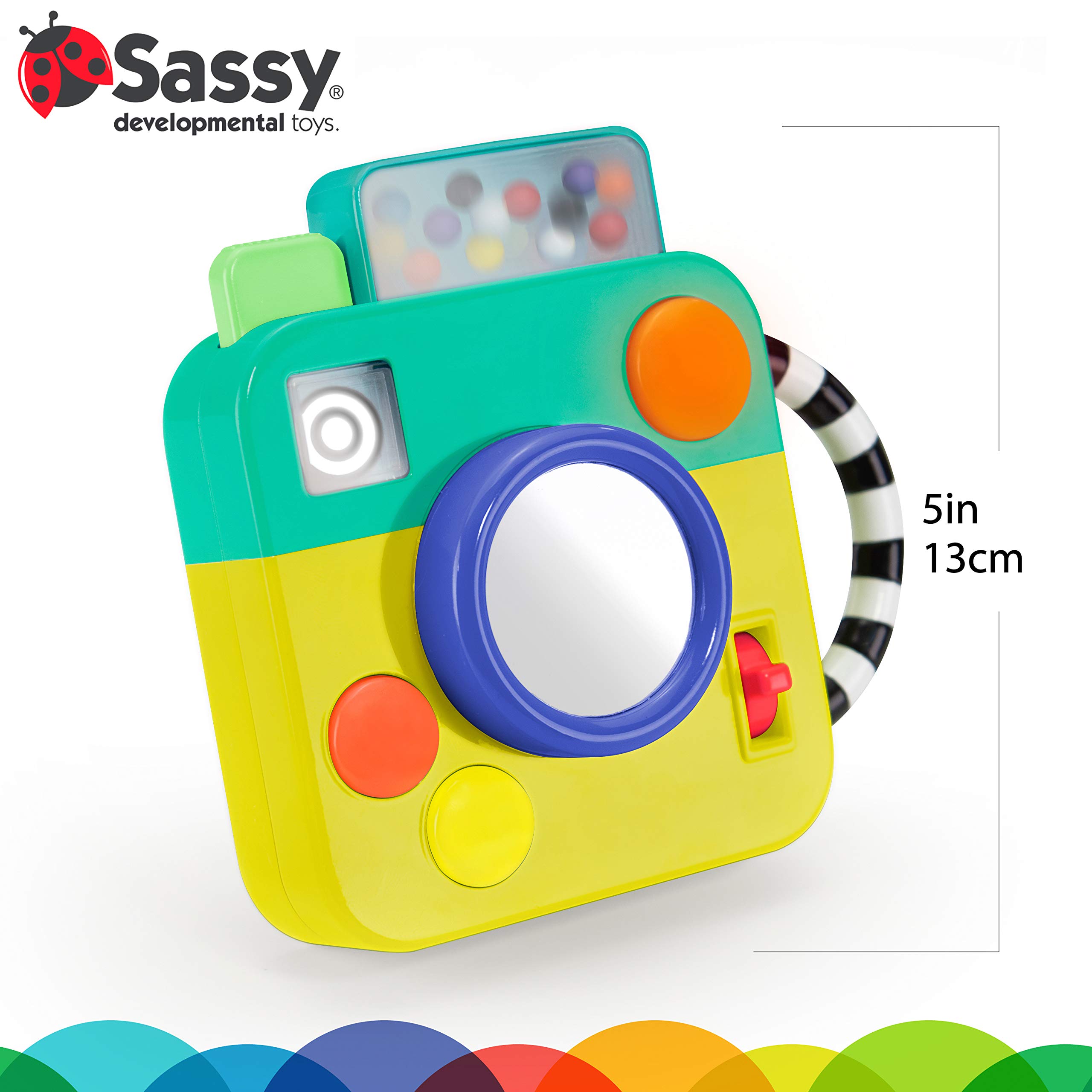 Best Sassy Busy Box Camera Musical Toy for Toddlers - Interactive Learning & Sensory Play Toy for Babies - Perfect for Early Childhood Development & Playtime Fun