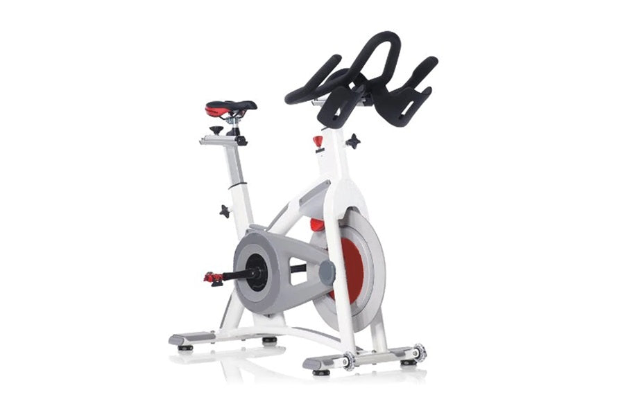 California Fitness Carbon Blue Indoor Exercise Bike - Premium Home Gym Equipment for Cardio & Spin Workouts - Perfect for Home Fitness, Cycling Training & Weight Loss