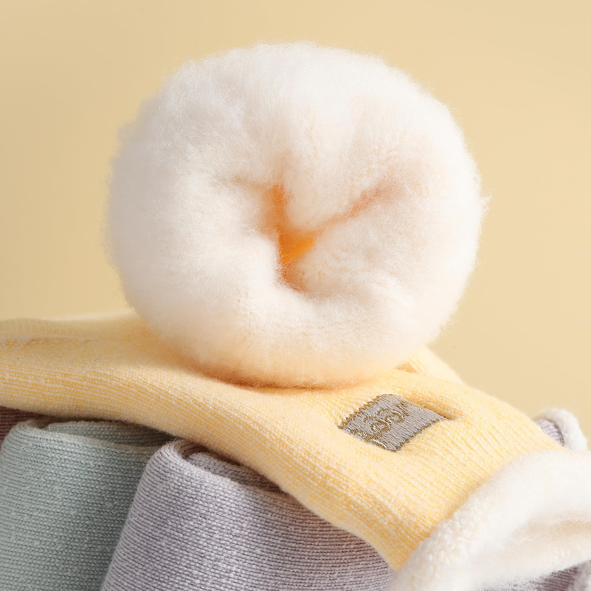Women's Winter Wool Socks - Thick Thermal Fuzzy Socks for Cold Weather & Gifts