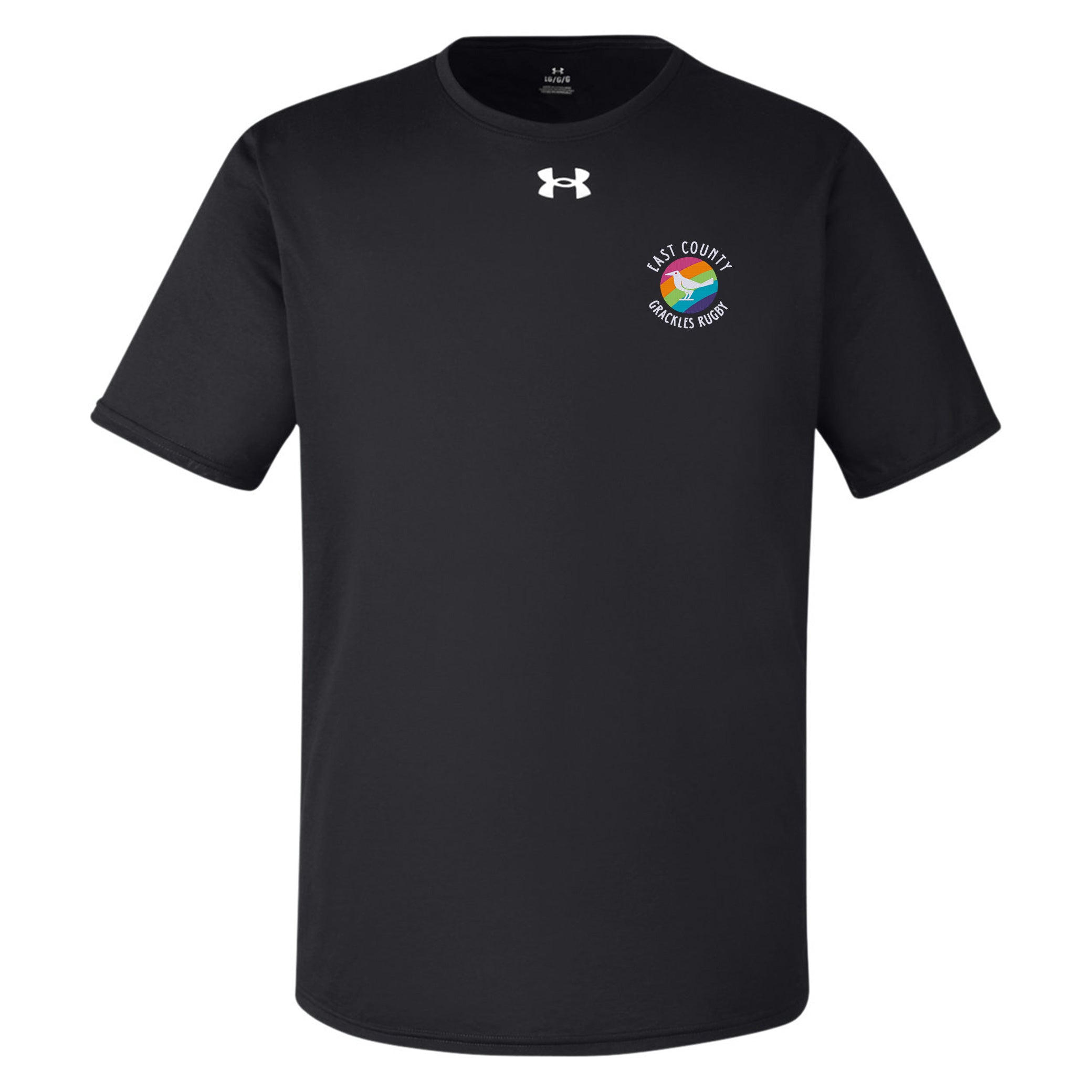 East Co. Grackles UA Team Tech T-Shirt - Moisture-Wicking Performance Shirt for Sports & Casual Wear | Men's Athletic Apparel for Training, Gym & Everyday Use