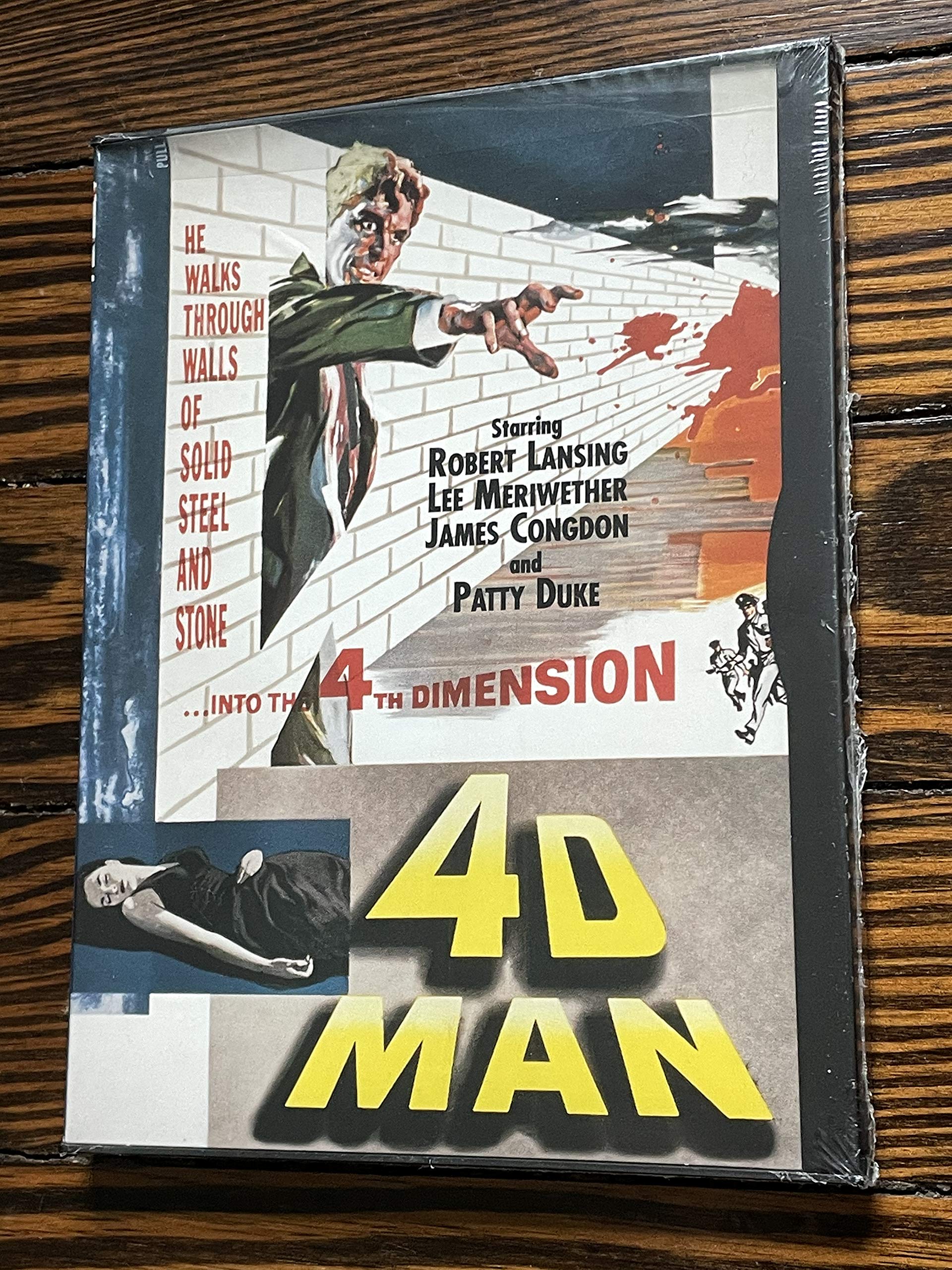 4D Man [DVD] - Sci-Fi Thriller Movie | Classic 1960s Horror Film | Perfect for Movie Nights & Sci-Fi Collectors