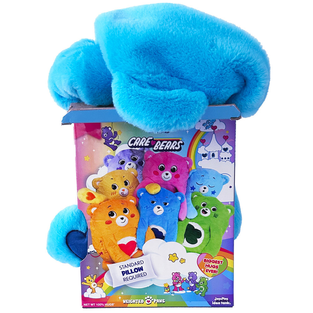 Care Bears Grumpy Bear Happy Nappers Plush Pillow - Soft Stuffed Animal Toy for Kids, Perfect for Nap Time, Bedtime & Cuddling