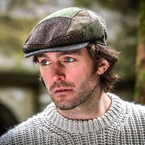Authentic Irish Wool Kerry Cap by Mucros Weavers - Handmade in Ireland - Perfect for Hiking, Festivals & Cold Weather