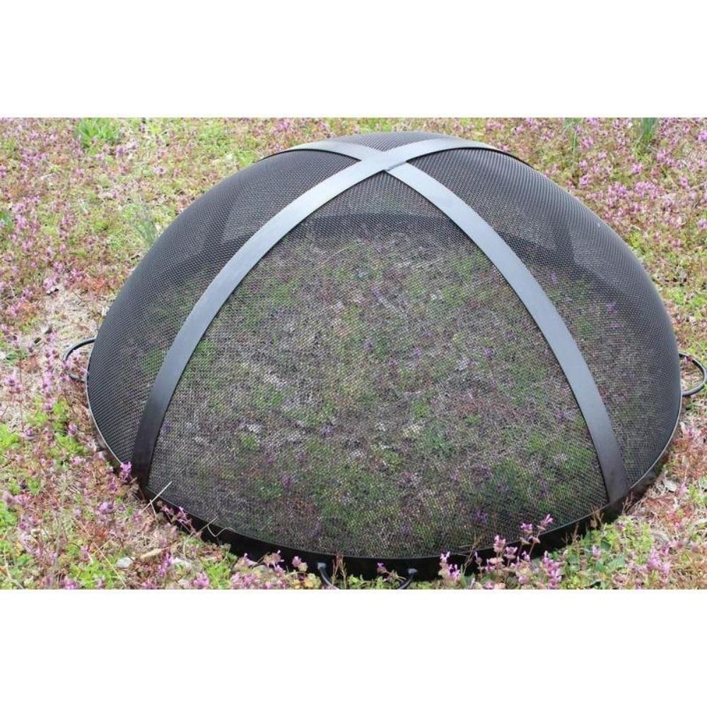 44.5 Inch Artisan Spark Screen for Bella Vita 46 & Asia 48 Fire Bowls - Premium Fire Pit Accessory for Outdoor Patio, Backyard, and Camping (SG 44.5)