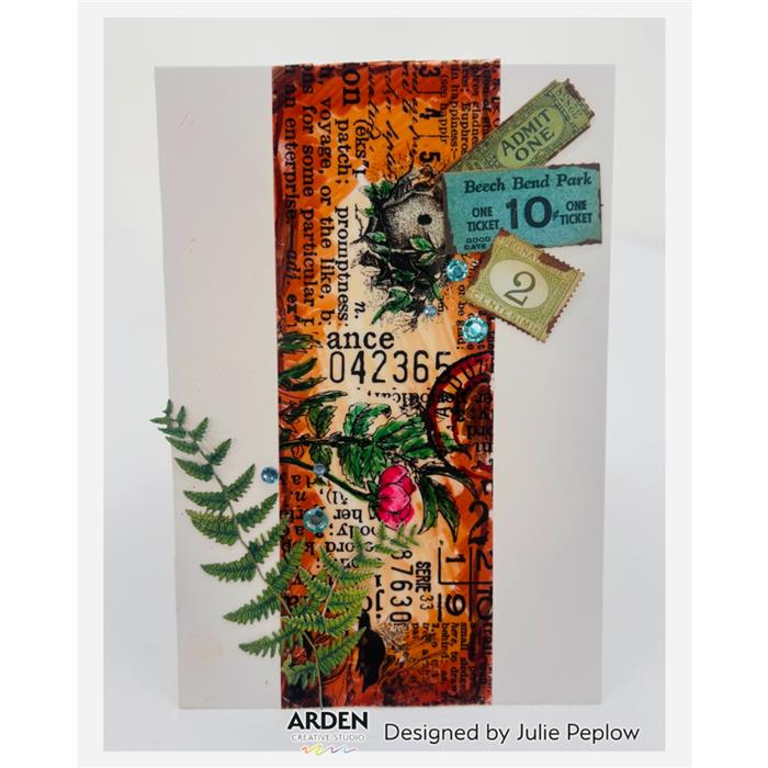 Arden Creative Studio Hidden Creek Journal Kiss Cut PET Tape - Premium Sticker Paper for Scrapbooking, DIY Crafts, and Planner Decoration - Perfect for Journals, Cards, and Home Decor Projects