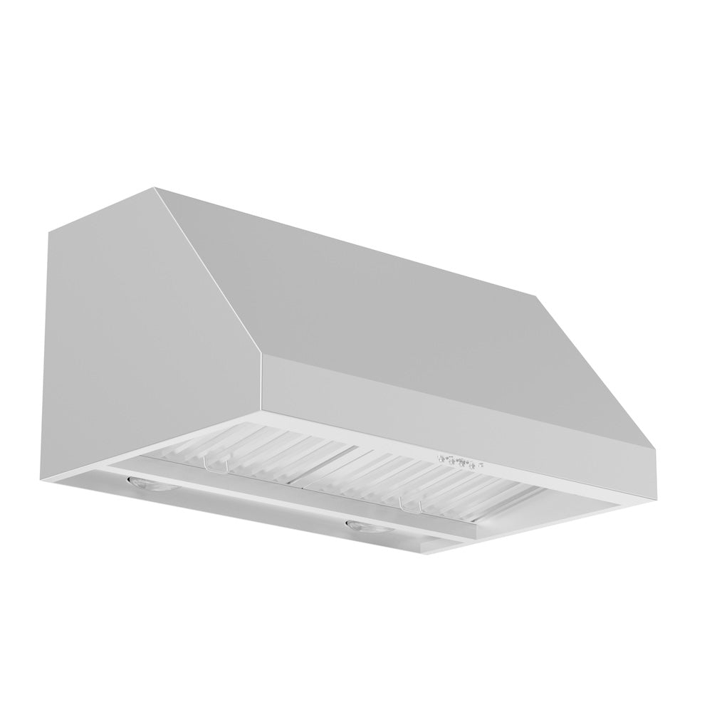 ZLINE 523 Stainless Steel Convertible Under Cabinet Range Hood - 36 Inch, 400 CFM, Ducted or Ductless - Perfect for Kitchen Remodeling & Modern Home Cooking