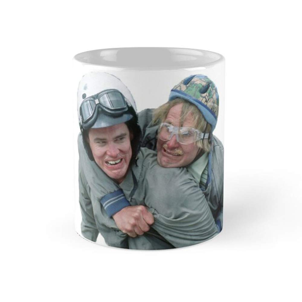 Dumb and Dumber Aspen Coffee Mug - 11oz & 15oz Ceramic Tea Cup Set - Funny Movie Gift for Fans - Perfect for Home, Office & Coffee Lovers