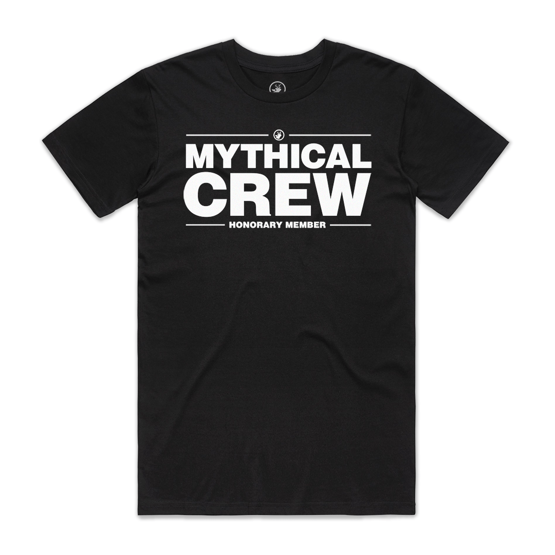 Mythical Crew Honorary Member T-Shirt - Soft Cotton Unisex Tee for Fans & Collectors | Perfect for Casual Wear, Cosplay & Gifts