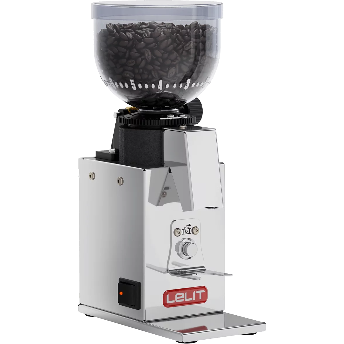 Lelit Fred Conical Burr Coffee Grinder - Premium Espresso & Drip Coffee Maker - Perfect for Home Baristas & Coffee Enthusiasts (Model: LEPL043MMI 1B80) - Great for Morning Brews, Office Use & Gift Giving