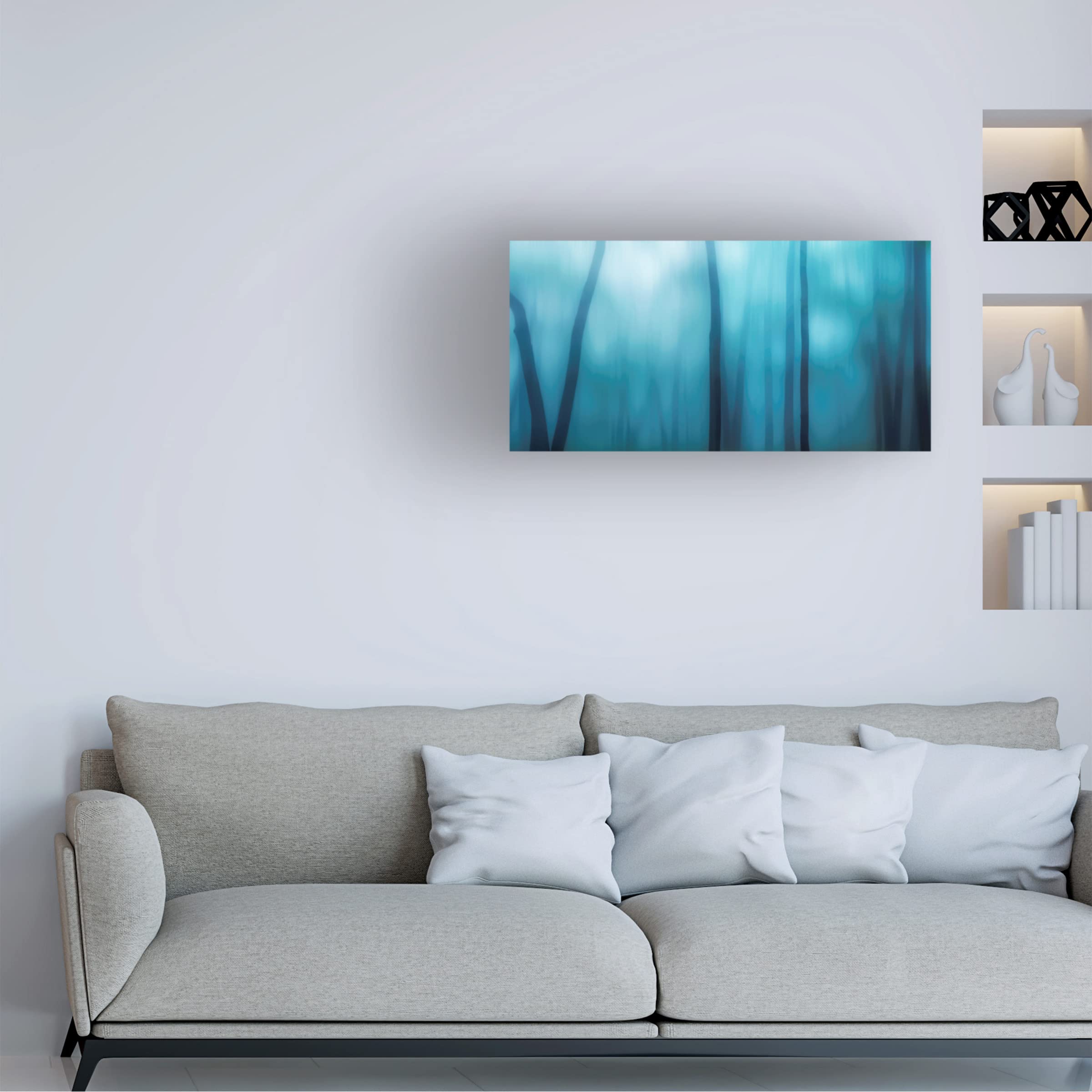James McLoughlin 'Harriman Woods I' Canvas Art Print - Premium Trademark Fine Art Wall Decor for Living Room, Bedroom & Office