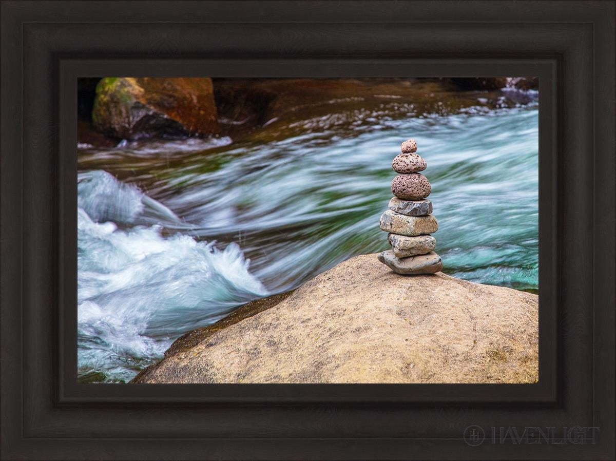 Cairn Meditation Stones - Natural Balancing Stones for Mindfulness, Stress Relief & Yoga - Perfect for Home, Office & Outdoor Meditation Practice
